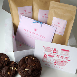 Triple Chocolate Cookie Kit - Jessie's Bakes