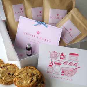 White Chocolate & Cranberry Cookie Kit